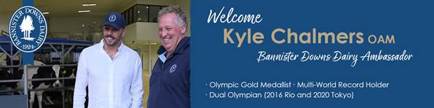 Welcome Kyle Chalmers OAM